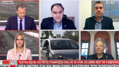 Σαρηγιάννης: Αυξητική πορεία της επιδημίας όπως τον Οκτώβριο - Ανησυχία για τις μεταλλάξεις του κορονοϊού