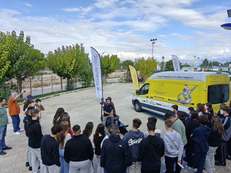 &quot;Ολυμπία Οδός&quot; - Ι.Ο.ΑΣ. «Πάνος Μυλωνάς»: Εκπαιδευτικό πρόγραμμα Οδικής Ασφάλειας σε σχολεία
