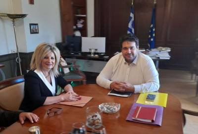 Δήμος Οιχαλίας: Η Γεωργακοπούλου στον Λιβάνιο για οδοποιία Μελιγαλά και πατρικό Κάλλας