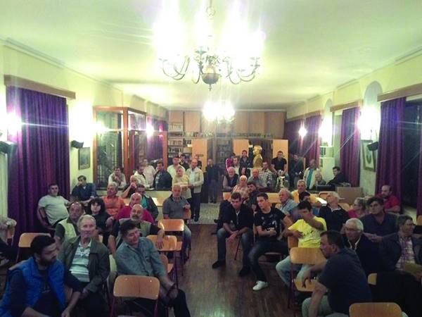 Συγκέντρωση διαμαρτυρίας αγροτών στους Γαργαλιάνους