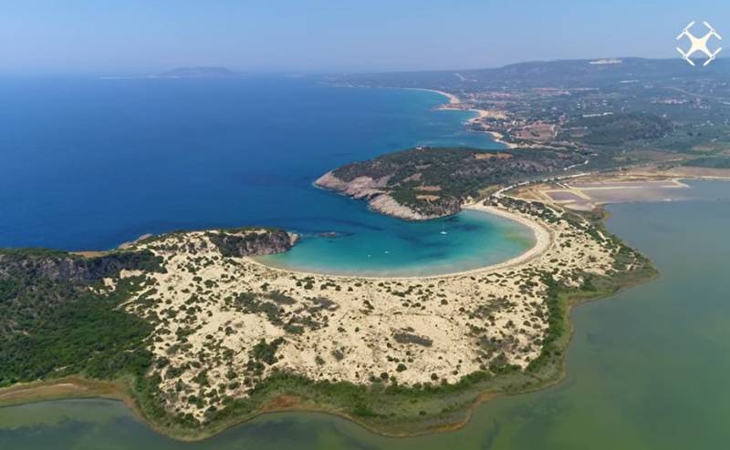 Παραλία Βοϊδοκοιλιά: Ένα μοναδικής ομορφιάς τοπίο (Βίντεο)