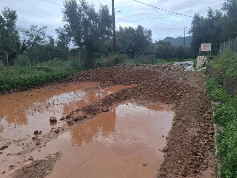 Λαϊκή Συσπείρωση Πελοποννήσου: Επερώτηση για τα προβλήματα από την κακοκαιρία στο Πήδημα