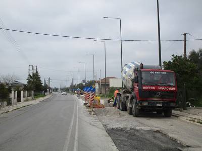 Καλαμάτα: Ξεκίνησε από Αντικάλαμο το αντιπλημμυρικό έργο