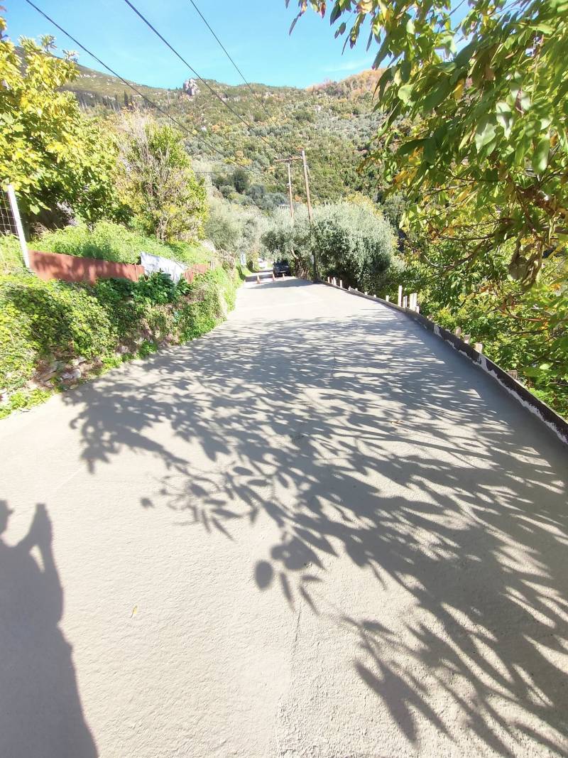 Ταΰγετος: Aποκατάσταση τμήματος της κεντρικής οδού στην Κοινότητα Λαδά