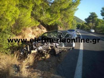 Δύο οι νεκροί από το τροχαίο στην Ελαία μετά από σφοδρή σύγκρουση τριών οχημάτων