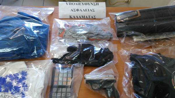 Δυο νεαροί οι ληστές ζαχαροπλαστείων στη Θουρία