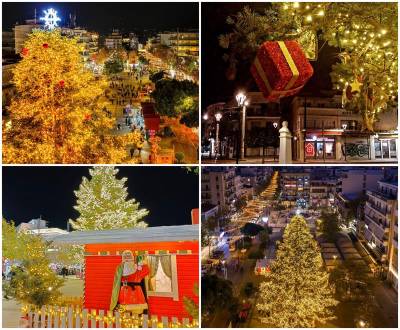 Η γιορτινή Καλαμάτα πρωταγωνίστησε στο Instagram (Φωτογραφίες)