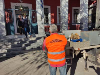 Εργασίες συντήρησης σε σχολεία της Καλαμάτας