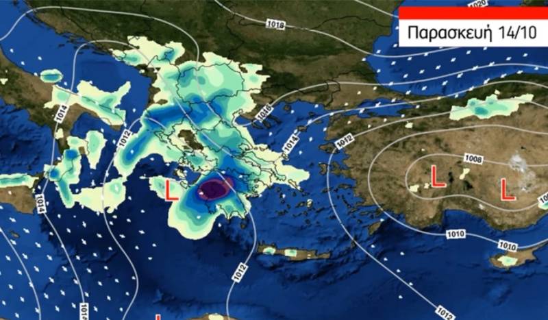 Καιρός: Βίντεο με την εξέλιξη της κακοκαιρίας - Ποιες περιοχές θα έχουν έντονα φαινόμενα μέχρι το Σάββατο