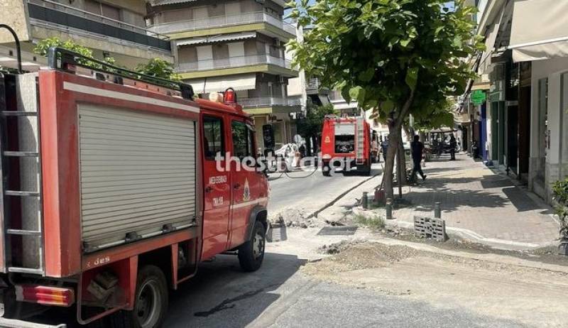 Θεσσαλονίκη: Διαρροή φυσικού αερίου λόγω θραύσης αγωγού στη Νεάπολη