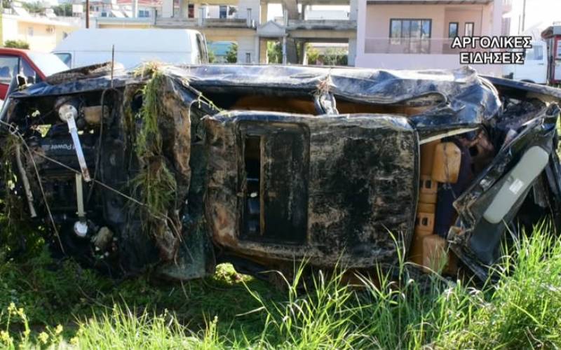 Ναύπλιο: Θανατηφόρο τροχαίο με θύμα 20χρονη κοπέλα (Βίντεο)