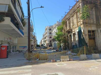 Καλαμάτα: Επανεκκίνηση την επόμενη εβδομάδα για την ανάπλαση της Αριστοδήμου