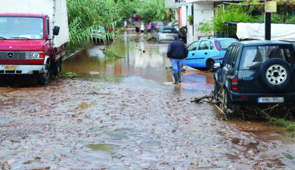 Πράξεις εφαρμογής στη Βαγγέλη Δράκου για την αντιπλημμυρική προστασία