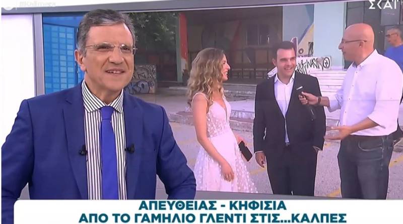 Νύφη και γαμπρός πήγαν κατευθείαν από το γλέντι του γάμου στην κάλπη (Βίντεο)
