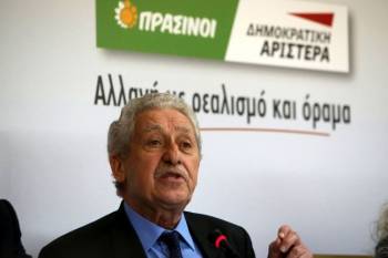 Κουβέλης: Όχι στην αυτοδυναμία του ΣΥΡΙΖΑ