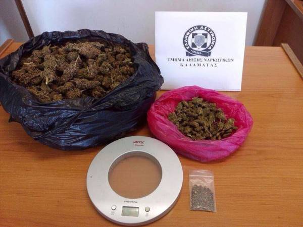 Χασίς και αρχαία σε σπίτι στην Κορώνη