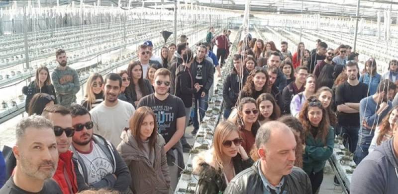 Φοιτητές του ΤΕΙ σε θερμοκήπια της Τριφυλίας