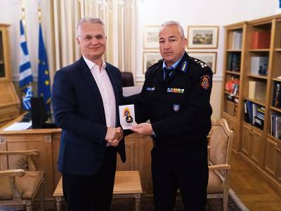 Συνάντηση Πτωχού με τον Γενικό Επιθεωρητή Πυροσβεστικής Νοτίου Ελλάδος: Ενέργειες ενίσχυσης της Πολιτικής Προστασίας