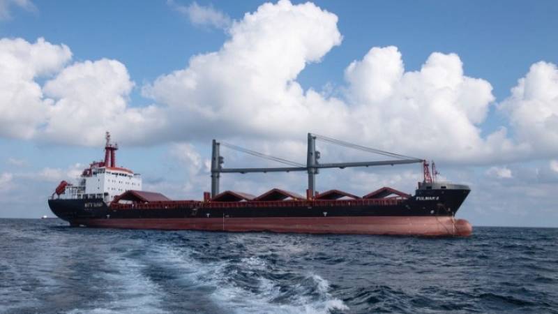 Το πρωτό φορτηγό πλοίο μετά τη ρωσική εισβολή έφτασε σε ουκρανικό λιμάνι