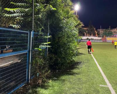Η βλάστηση μπήκε στο γήπεδο