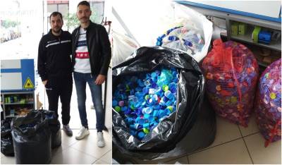 Η &quot;Ε&quot; στηρίζει την συγκέντρωση καπακιών από τον Εμπορικό Σύλλογο Κυπαρισσίας