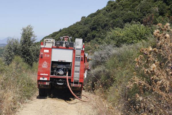 Υπό έλεγχο η φωτιά στο Σουληνάρι