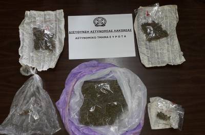 Λακωνία: Συνελήφθη 41χρονος με 75 γραμμάρια χασίς στη Σκάλα
