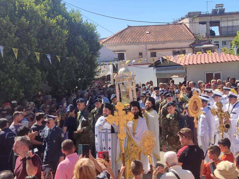Η Μεσσήνη υποδέχθηκε την εικόνα της Παναγίας Βουλκανιώτισσας