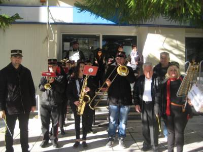 Κάλαντα από την Φιλαρμονική του Δήμου Οιχαλίας