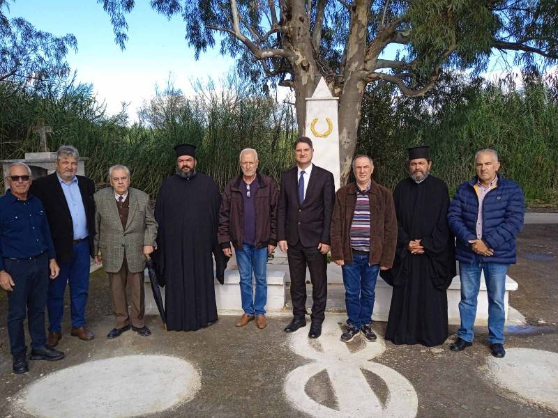 Επιμνημόσυνη δέηση στη θέση “Γύρα” της Τριόδου