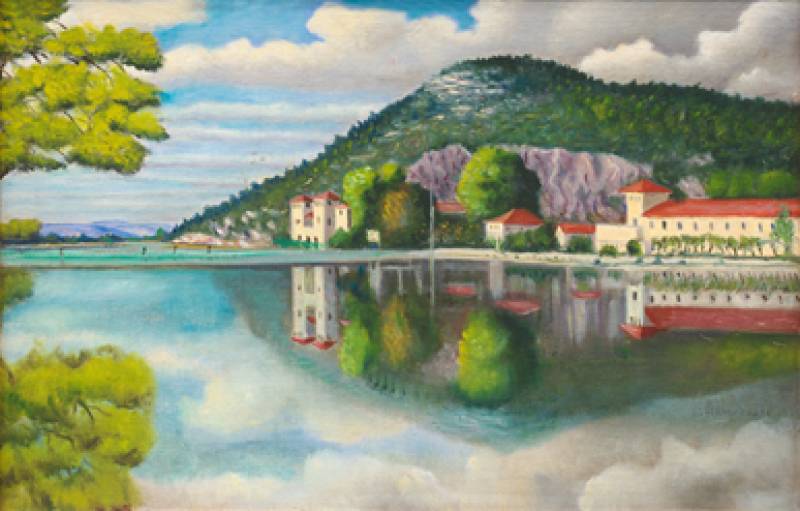 Ελαιογραφίες στο Μουσείο Πάνου και Ηλία Ηλιόπουλου στα Φιλιατρά