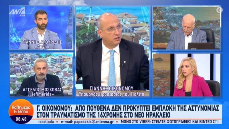 Οικονόμου: Υπερδιπλάσιοι τροχονόμοι στο δρόμο σε σχέση με το προηγούμενο διάστημα (Βίντεο)