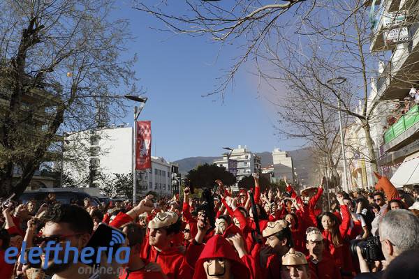 Το αποκορύφωμα του 10ου Καλαματιανού Καρναβαλιού