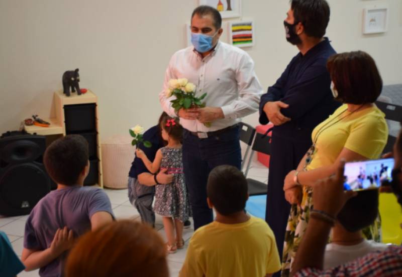 Ο Βασιλόπουλος στην “Κιβωτό του Κόσμου” στην Καλαμάτα