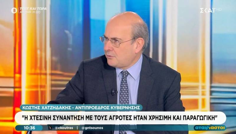 Χατζηδάκης: Λύσεις στα προβλήματα των αγροτών και εφαρμογή του νόμου (Βίντεο)
