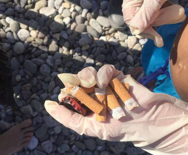 Τα αποτσίγαρα ρίχνουν "μαύρο" στην περιβαλλοντική συνείδηση