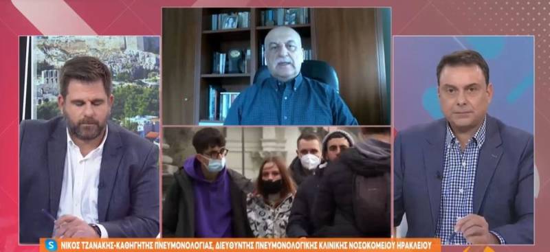 Τζανάκης: Υπάρχει η πιθανότητα για 4η δόση με ηλικιακά κριτήρια (Βίντεο)