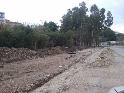 Σταμάτησαν οι εργασίες στην παραλιακή ζώνη της Κυπαρισσίας