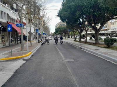 Αναβλήθηκε για τεχνικούς λόγους η ασφαλτόστρωση