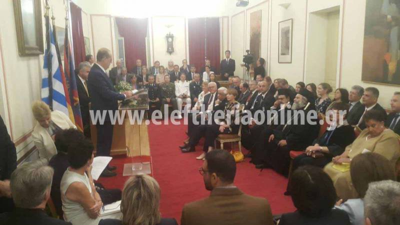 Καλαμάτα: Επίτιμος δημότης ανακηρύχθηκε ο Φρανκ-Βάλτερ Σταϊνμάιερ