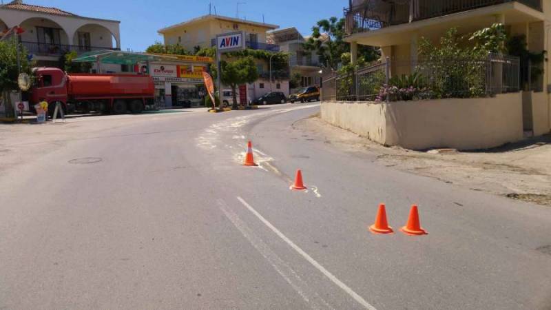 Καλαμάτα: Τροχαίο με τραυματισμό στην στροφή του Αλμυρού