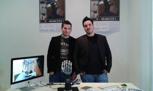 Πρωτότυπο ρομποτικό βραχίονα παρουσιάσαν 2 Καλαματιανοί φοιτητές