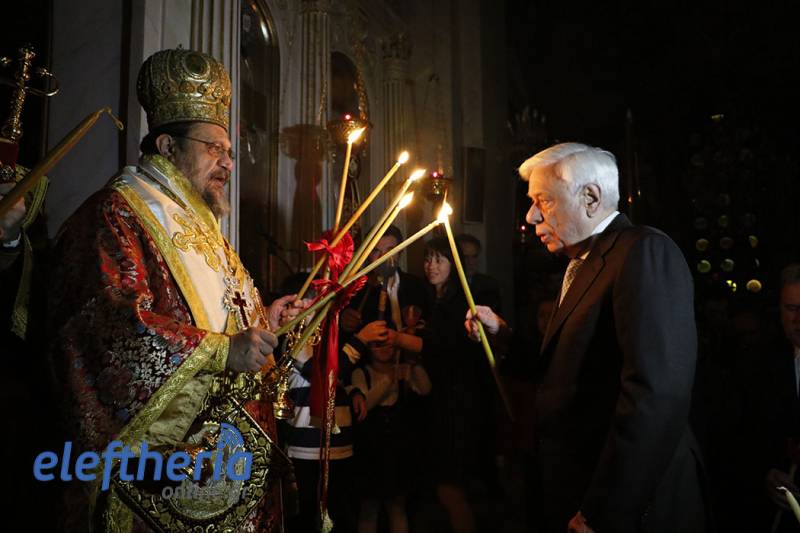 Καλαμάτα: Παρουσία του Προέδρου της Δημοκρατίας η Ανάσταση στον ναό της Υπαπαντής (βίντεο-φωτογραφίες)