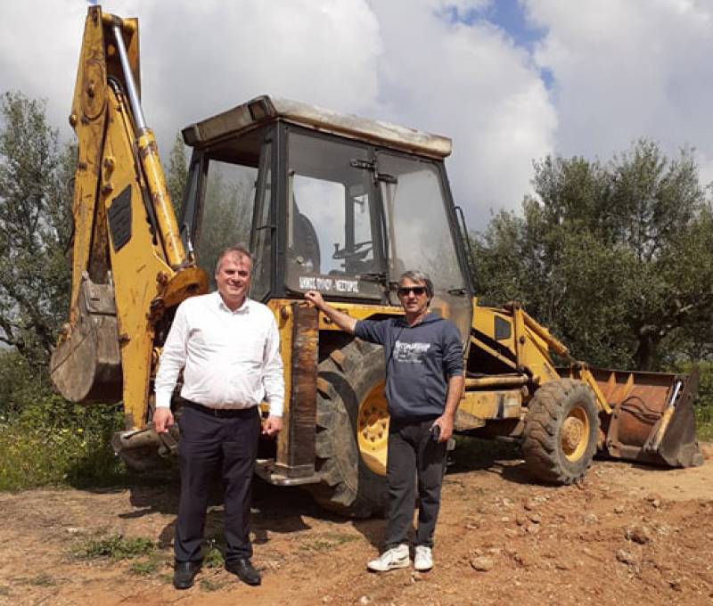 Επισκέψεις Καρβέλα σε έργα του Δήμου Πύλου - Νέστορος