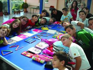 «Ενα τετράδιο για την Παλαιστίνη» από το Δημοτικό Σχολείο Εύας