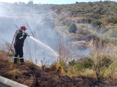 Ηράκλειο: Σύλληψη 63χρονου για πυρκαγιά από αμέλεια
