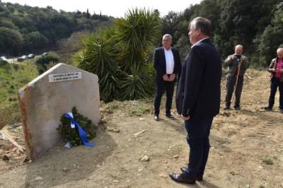 Τρισάγιο στη μνήμη των πεσόντων στην Πρώτη Μάχη του Αγώνα