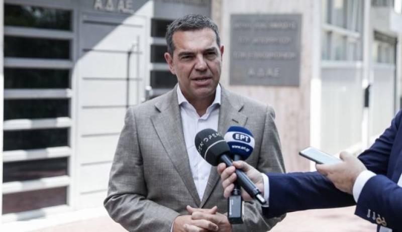 Υποκλοπες: Στην ΑΔΑΕ ο Τσίπρας - Συνάντηση με Ράμμο (βίντεο)