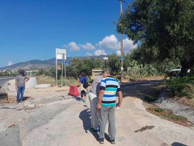 Καλαμάτα: Μετρήσεις για το αντιπλημμυρικό έργο του “Μορέα”