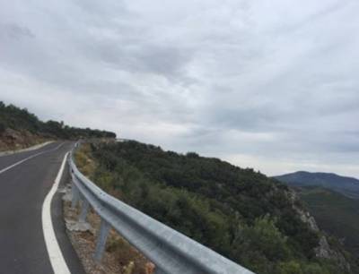 Κίνδυνος κατολίσθησης στο δρόμο Ανω - Κάτω Βέργας